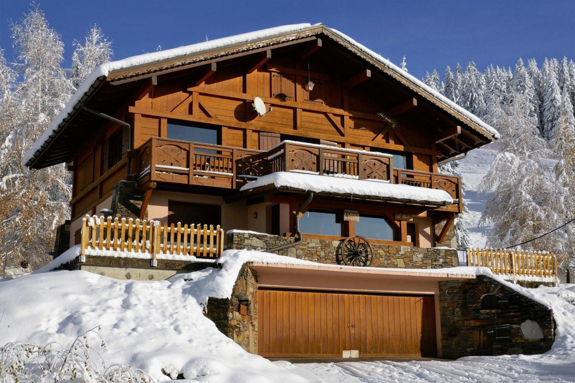 Les Saisies Cote Legette Appartement Dans Chalet Le Nepal Экстерьер фото